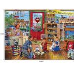RoseArt - Back to The Past - Pet Store Friends - 1000 Piece Jigsaw Puzzle for Adults