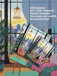 TUMBAUMBA, Puzzle for Adults 1000 Pieces, Cat in New York, Colorful Challenging Jigsaw Puzzle, Mate Finish, Poster Included 1000 Piece Puzzle for Adults, Stress Relief Art Puzzle.