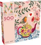 Buffalo Games - Mia Charro - Love, Bird - 500 Piece Jigsaw Puzzle for Adults -Challenging Puzzle Perfect for Game Nights - Finished Size is 21.25 x 15.00