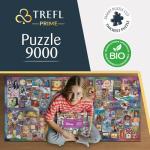 Trefl Prime - Puzzle UFT: The Greatest Disney Collection vol.2-9,000 Pieces, Disney Characters, Large Jigsaw Puzzle, thickest Cardboard, for Adults and Children Aged 15 and Over