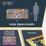 Trefl Prime - Puzzle UFT: The Greatest Disney Collection vol.2-9,000 Pieces, Disney Characters, Large Jigsaw Puzzle, thickest Cardboard, for Adults and Children Aged 15 and Over
