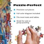 Buffalo Games - Dominic Davison - American Harbor Town - 2000 Piece Jigsaw Puzzle for Adults -Challenging Puzzle Perfect for Game Nights - Finished Size is 38.50 x 26.50