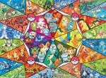 Buffalo Games - Pokemon -: Stained Glass Starters - 1000 Piece Jigsaw Puzzle for Adults -Challenging Puzzle Perfect for Game Nights - Finished Size is 26.75 x 19.75