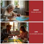 Pixlora Puzzles for Adults 1000 Pieces, 2 Pack Lake Cabin and Moonlight Jigsaw Puzzles, Night View Theme, Challenging Puzzles for Game Night, Perfect for Nature Lovers