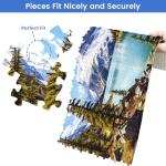 2 Pack Puzzles for Adults 1000 Pieces-Hawaii Beach & Moraine Lake Difficult Jigsaw Puzzles for Adults,Hard Jigsaw Puzzle Decorations DIY Leisure Game Toy Suitable Family Friends(27.5x20 inches)
