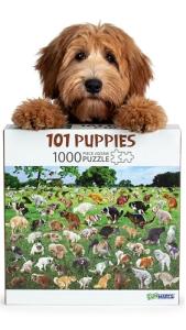Funwares Original 101 Pooping Puppies Puzzle - Hilarious Jigsaw Puzzle - Perfect White Elephant Gag Gift - Funny Dog Pooping Puzzle for Adults and Kids! 1000 Piece Puzzle!