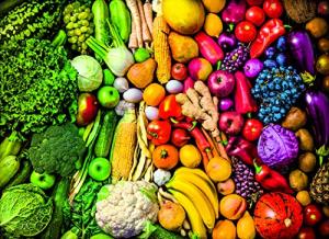 RoseArt - Kodak Premium - Rainbow Superfoods - 1500 Piece Jigsaw Puzzle for Adults