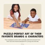 Disney Frozen - 4 in 1 Multipack Jigsaw Puzzle - CEACO - Made for Kids Ages 3-6+