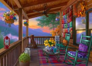 Puzzles for Adults 1000 Pieces - Chris Bigelow - Mountain View - Escape from The City