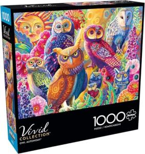 Buffalo Games - Laura Audi - Owl Autonomy - 1000 Piece Jigsaw Puzzle for Adults -Challenging Puzzle Perfect for Game Nights - Finished Size is 26.75 x 19.75