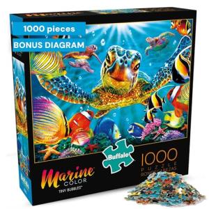 Buffalo Games - Steve Sundram - Tiny Bubbles - 1000 Piece Jigsaw Puzzle For Adults - Challenging Puzzle Perfect for Game Nights - Finished Size is 26.75 x 19.75