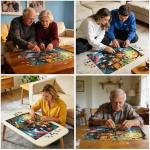 Puzzles for Adults 500 Pieces, Nature Jigsaw Puzzles 500 Piece for Adults Kids Seniors, Challenging Puzzle Perfect for Game Nights, Great Gift for Jigsaw Puzzle Lovers, Size: 20.5" x 15"