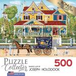 RoseArt - Puzzle Collector - Painted Lady - 500 Piece Jigsaw Puzzle for Adults