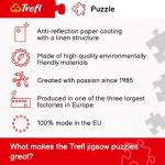 Trefl Summer Residence 6000 Piece Jigsaw Puzzle Red 54"x38" Print, DIY Puzzle, Large Jigsaw Full of Details, Creative Fun, Classic Jigsaw for Adults and Children from 14 Years Old