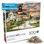 Buffalo Games - Charles Wysocki - Twilight Sentinel - 500 Piece Jigsaw Puzzle for Adults -Challenging Puzzle Perfect for Game Nights - Finished Size is 21.25 x 15.00