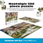 Buffalo Games - Charles Wysocki - Twilight Sentinel - 500 Piece Jigsaw Puzzle for Adults -Challenging Puzzle Perfect for Game Nights - Finished Size is 21.25 x 15.00