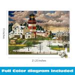 Buffalo Games - Charles Wysocki - Twilight Sentinel - 500 Piece Jigsaw Puzzle for Adults -Challenging Puzzle Perfect for Game Nights - Finished Size is 21.25 x 15.00