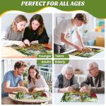 500 Pieces Puzzle for Adults,Birds and Flowers Puzzle,Recycled Cardboard House,Tree,Landscape Puzzles 500 Piece,Challenging Game Home Decor Birthday Party Gift Toy for Adults Seniors 20.5 * 15 in