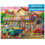 Buffalo Games - Eduard - Country Store - 1000 Piece Jigsaw Puzzle for Adults Challenging Puzzle Perfect for Game Nights - Finished Puzzle Size is 26.75 x 19.75