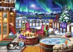 Ravensburger Northern Lights Puzzle - 500 Piece Large Format | Vivid Imagery | Easy-to-Handle Pieces | Ideal for Relaxation and Family Fun | Features Artwork by Nancy Wernersbach