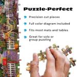 Buffalo Games - Dominic Davison - Autumn Farmhouse - 500 Piece Jigsaw Puzzle For Adults -Challenging Puzzle Perfect for Game Nights - Finished Size is 21.25 x 15.00