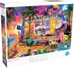 Buffalo Games - Jeff Haynie - Beach Holiday - 2000 Piece Jigsaw Puzzle for Adults Challenging Puzzle Perfect for Game Nights - Finished Size is 38.50 x 26.50