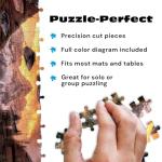 Buffalo Games - Joshua Snow - Maroon Lake Reflections - 2000 Piece Jigsaw Puzzle for Adults Challenging Puzzle Perfect for Game Nights - Finished Size is 38.50 x 26.50