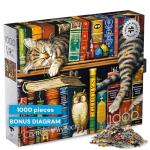 Buffalo Games - Charles Wysocki - Frederick The Literate - 1000 Piece Jigsaw Puzzle for Adults -Challenging Puzzle Perfect for Game Nights - Finished Size is 26.75 x 19.75