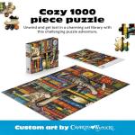 Buffalo Games - Charles Wysocki - Frederick The Literate - 1000 Piece Jigsaw Puzzle for Adults -Challenging Puzzle Perfect for Game Nights - Finished Size is 26.75 x 19.75