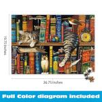 Buffalo Games - Charles Wysocki - Frederick The Literate - 1000 Piece Jigsaw Puzzle for Adults -Challenging Puzzle Perfect for Game Nights - Finished Size is 26.75 x 19.75