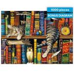 Buffalo Games - Charles Wysocki - Frederick The Literate - 1000 Piece Jigsaw Puzzle for Adults -Challenging Puzzle Perfect for Game Nights - Finished Size is 26.75 x 19.75
