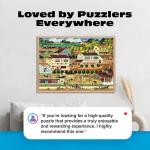 Buffalo Games - Silver Select -Charles Wysocki - Amish Country - 2000 Piece Jigsaw Puzzle for Adults - Challenging Puzzle Perfect for Game Nights - Finished Size is 38.50 x 26.50