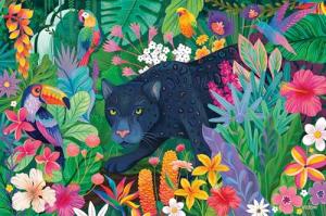 Ravensburger Panther in Flowery Jungle 3000 Piece Puzzle for Adults