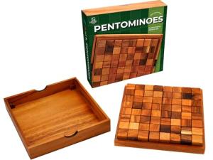 Wooden Pentominoes Logic Puzzle for Kids