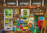 500 Piece Puzzles for Adults - Jigsaw Puzzles - Potting Shed - Designed by Bigelow Illustrations