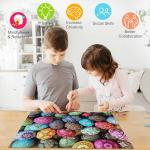 HUADADA Puzzles for Adults 1000 Piece-Easter Egg-1000 Piece Puzzles for Adults and Kids Educational Easter Egg Puzzle (27.56" x 19.67")