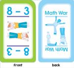 Math War Addition & Subtraction Game Cards - Ages 6+