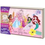 Spin Master Games, Disney Princess Puzzles, 7-Pack, Jigsaw Kids Puzzles, 12, 16, & 24 Pieces, Featuring Ariel, Tiana, Rapunzel, Pocahontas, Storage Tray, Easter Basket Stuffers, for Ages 4 & Up