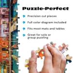 Buffalo Games - Dominic Davison - A Day in Venice - 1500 Piece Jigsaw Puzzle for Adults -Challenging Puzzle Perfect for Game Nights - Finished Size is 38.50 x 26.50