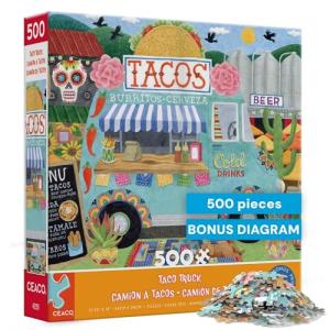 Ceaco - Food Trucks - Taco Truck - 500 Piece Jigsaw Puzzle
