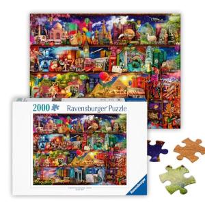 Ravensburger World of Books Puzzle - 2000-Piece Jigsaw Game | Premium Quality Pieces | Anti-Glare Surface | Precision Fit | Great Gift for All Ages