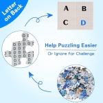 HUADADA Jigsaw Puzzles for Adults 1000 Pieces, Giethoorn Village Interlock Perfectly Letter on Back No Dust, Home Decor Party Toy for Men Women Elders Seniors (27.5"x19.6"), 1:1 Poster