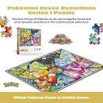 Buffalo Games - Pokemon- Eevee Evolutions Series 1 - 500 Piece Jigsaw Puzzle For Adults -Challenging Puzzle Perfect for Game Nights - Finished Size is 21.25 x 15.00