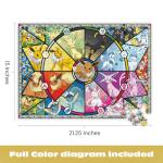 Buffalo Games - Pokemon- Eevee Evolutions Series 1 - 500 Piece Jigsaw Puzzle For Adults -Challenging Puzzle Perfect for Game Nights - Finished Size is 21.25 x 15.00