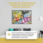 Buffalo Games - Pokemon- Eevee Evolutions Series 1 - 500 Piece Jigsaw Puzzle For Adults -Challenging Puzzle Perfect for Game Nights - Finished Size is 21.25 x 15.00