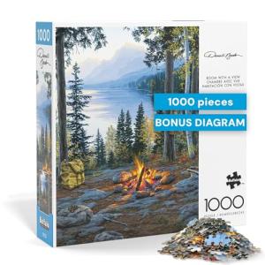 Buffalo Games - Darrell Bush - Room with a View - 1000 Piece Jigsaw Puzzle for Adults - Challenging Puzzle Perfect for Game Nights - Finished Size is 26.75 x 19.75
