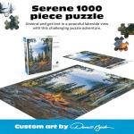 Buffalo Games - Darrell Bush - Room with a View - 1000 Piece Jigsaw Puzzle for Adults - Challenging Puzzle Perfect for Game Nights - Finished Size is 26.75 x 19.75