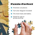 Buffalo Games - Charles Wysocki - The Sunflower - 500 Piece Jigsaw Puzzle for Adults - Challenging Puzzle Perfect for Game Nights - Finished Size is 21.25 x 15.00