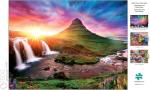 Buffalo Games - Iceland Sunset - 1500 Piece Jigsaw Puzzle for Adults Challenging Puzzle Perfect for Game Nights - Finished Size is 38.50 x 26.50