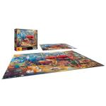 RoseArt - Kodak Premium Collector - Train Station - 2000 Piece Jigsaw Puzzle for Adults